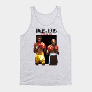 HOT!! Hagler vs Hearns Boxing 1985 Tank Top